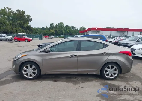 2012 Hyundai Elantra Limited z USA, uszkodzony, nr VIN 5NPDH4AE4CH106017